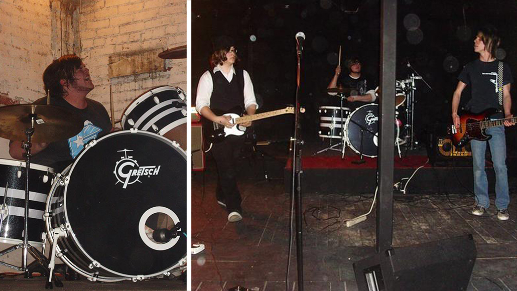 Jajo web developer in a band